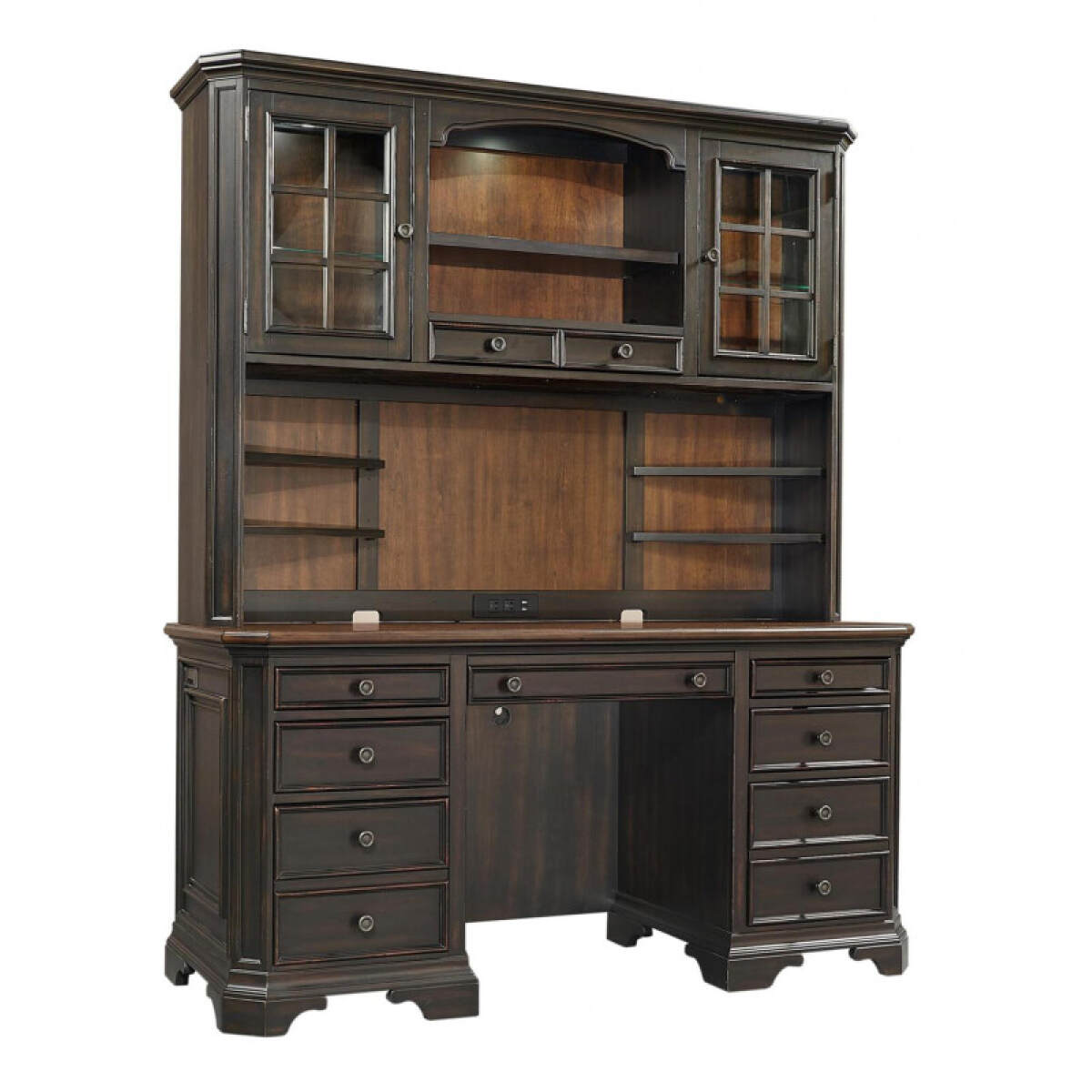cf85affc020086822375a25cfe1c5a4d Hampton Credenza Desk - Image 1