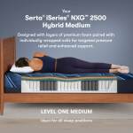 Serta® Iseries® Nxg™ Mattress - 2500 Hybrid Medium - Cal King - Image 6