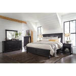 Oxford 5 Drawer Chest I07-456-BLK-1 - Image 4