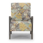 Rybe - Mid-century Modern Accent Chair - Dark Walnut - 3100DW - Image 3