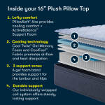 Serta Perfect Day 16" Plush Pillow Top Mattress in a Box -Queen - Image 3