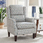 Sulton - Refined Wingback Chair, Tailored For Comfort - Dark Walnut - 4050DW - Image 10