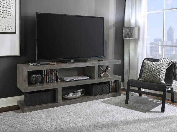 Contemporary Alder 74" Open S Console - Image 3