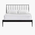 Transitional Queen Metal Bed - Image 7