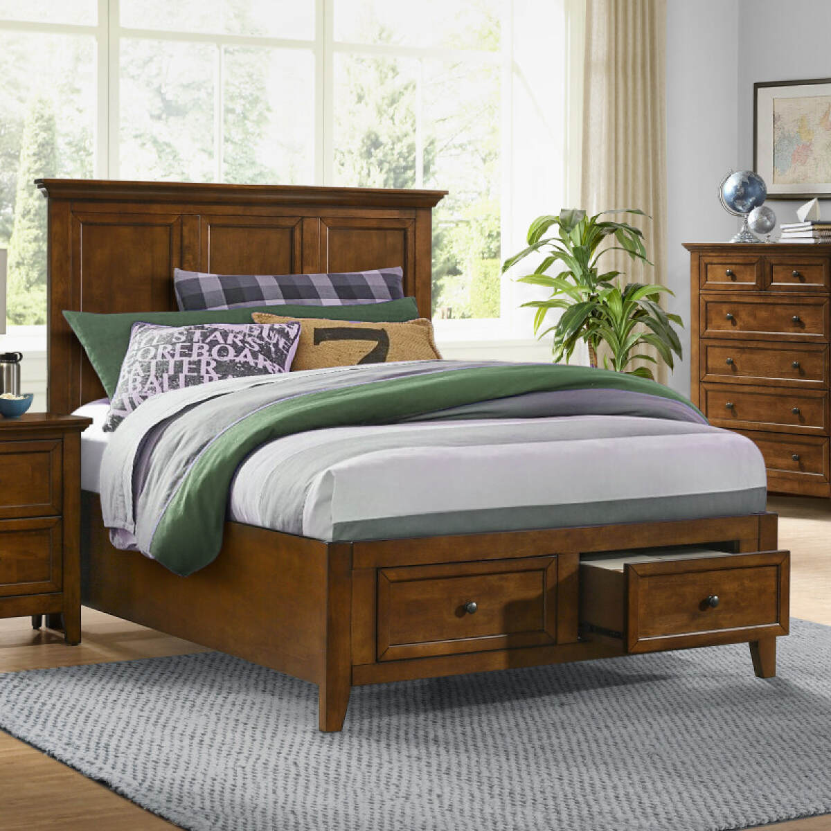 d224a7e35845a7e719caaf5d2a60dd8c San Mateo Youth Full Storage Bed | Tuscan - Image 1