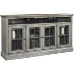 Churchill 73" Highboy Console W/ 4 Doors