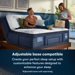 iComfortPro Buckingham 16" Latex Foam Plush Pillow Top Mattress Low Profile Set -Twin XL - Image 10