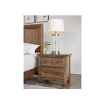Cool Farmhouse Night Stand - 2 Drwr - 800-227 - Image 3