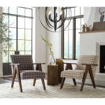Bayden - Modern Sawhorse Accent Chair - Dark Walnut - FS3180DWP - Image 7