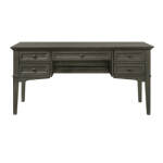 San Mateo 62" Half Ped Desk | Gray - Image 3