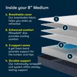 Serta Five Star Mattress - 8" Medium - Full - Image 8