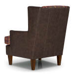 Sterling - Modern Wingback Chair - Dark Walnut - FS2130DWLFP - Image 5