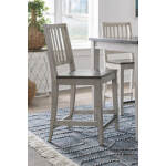 Caraway Counterhght Chair W/wood Seat (per Chair, 2/ctn) - Image 4