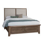 Woodbridge Upholstered Bed With Storage -grey - 820-551-052-050B-502-555; 820-661-062-066B-502-666