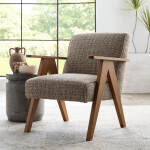 Bayden - Modern Sawhorse Accent Chair - Honey Birch - 3180HB - Image 8