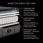 Beautyrest Black® Series One 12.5" Hybrid Firm Mattress -Cal King Split - Image 3