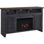 Eastport 65" Fireplace Console W/ 2 Doors