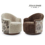 April - Swivel Barrel Chair - 2138 - Image 8
