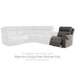 Hoopster Right-Arm Facing Power Recliner - Image 5