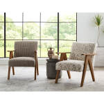 Bayden - Modern Sawhorse Accent Chair - Honey Birch - 3180HB - Image 16