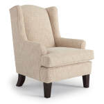 Andrea - Wing Back Chair - Espresso - 0170E - Image 7