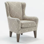 Lorette - Wing Back Chair - 7180R - Image 3