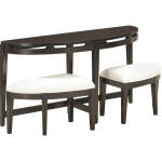 Sutton Sofa Table W/ Stools