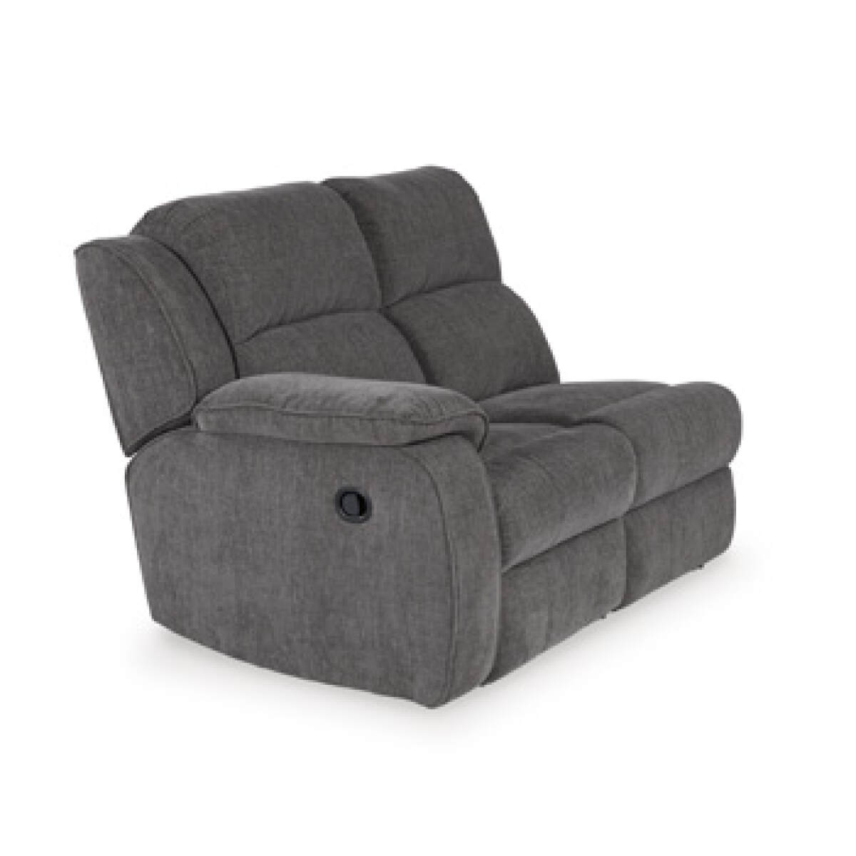 da7ce4492721f5afbf829f3343a95ba8 Roman Glass Left-Arm Facing Reclining Loveseat - Image 1