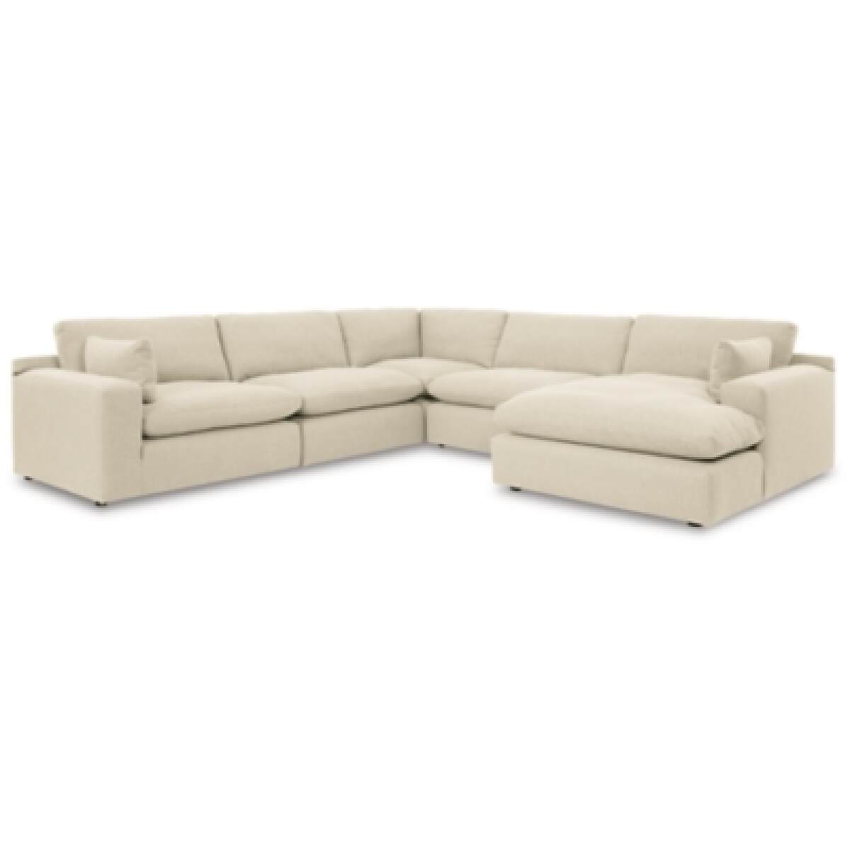 dace129532a93c8e8cdf0d507b813321 Elyza 5-Piece Sectional with Chaise - Image 1