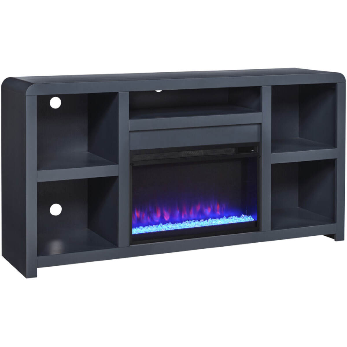 dadd284ecae62e5c406b8283c28987c3 Taylor 66" Fireplace Console MYY1940-BLK - Image 1
