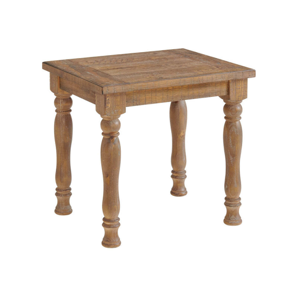 db4784b2b1eaef521bba5f1c4726c9eb Highland End Table w/Turned Legs - Image 1