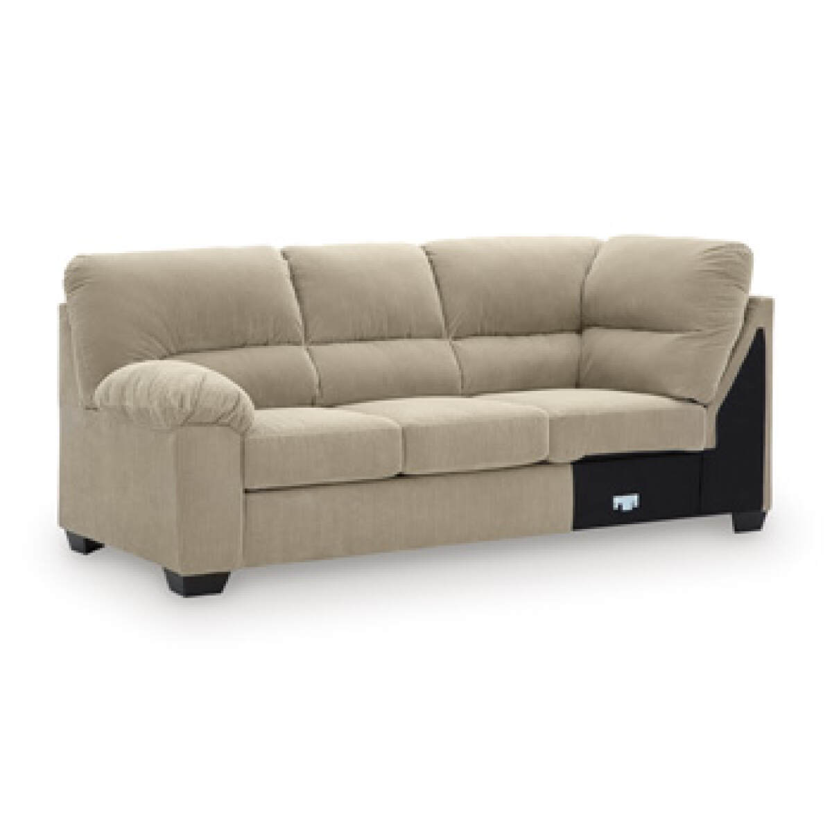dbb4acb395ce912eb2b4ee15b72aee3b SimpleJoy Left-Arm Facing Sofa with Corner Wedge - Image 1