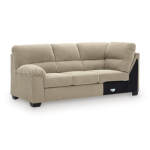SimpleJoy Left-Arm Facing Sofa with Corner Wedge