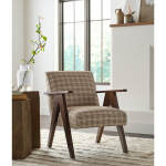 Bayden - Modern Sawhorse Accent Chair - Dark Walnut - FS3180DWP - Image 6