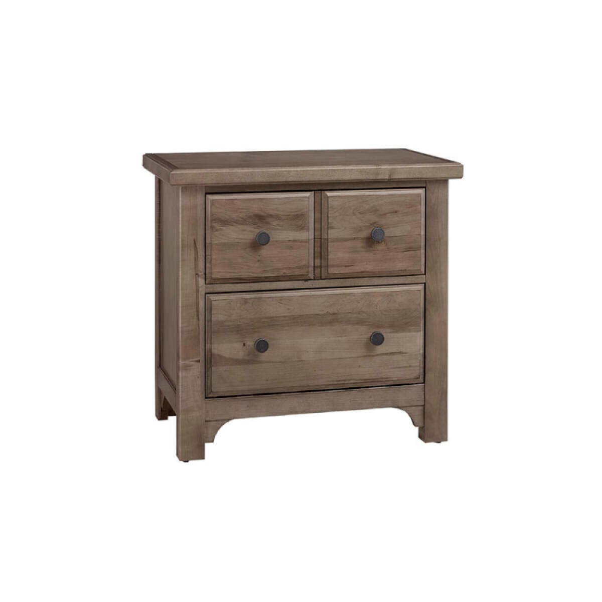 dc044072e7b041efa68653a4dd937468 Cool Farmhouse NIGHT STAND - 2 DRWR - Image 1