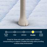 Serta Five Star Mattress - 16" Plush Pillow Top - Full - Image 4