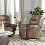 Unity - Medium-sized, Transitionally Styled Recliner - 7NP34LU - Image 7