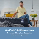 Perfect Sleeper X Aspen 12.5" Hybrid Firm Mattress Set -King - Image 6