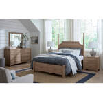 Tide & Timber Pencil Poster Bed With Footboard Storage - 831-558-050B-502-555T,831-668-066B-502-666T - Image 4