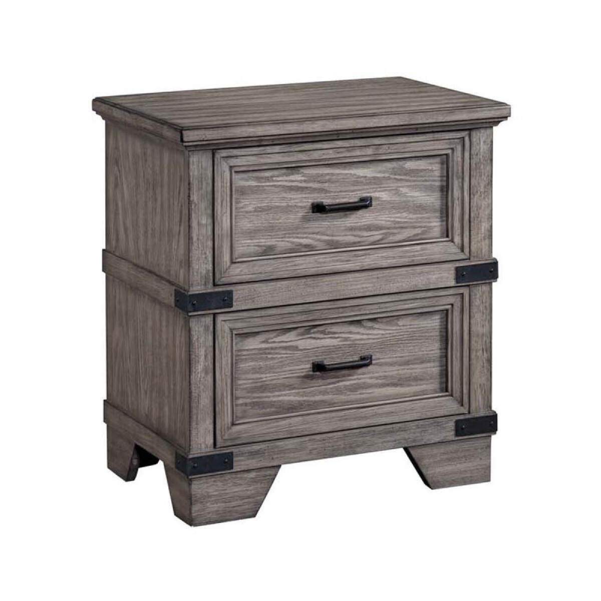 ddd989bc4d6421b6c5c7d82e4e44c2a5 Forge Nightstand | Brushed Steel - Image 1