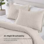 Performance® Duvet & Sham Set - Racetrack - Cream / Queen - Image 6