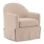 Meg - Classic Slipcovered Look Swivel Chair - 1108 - Image 5