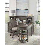 Caraway Pedestal Desk And Return I248HOGRP1b - Image 5