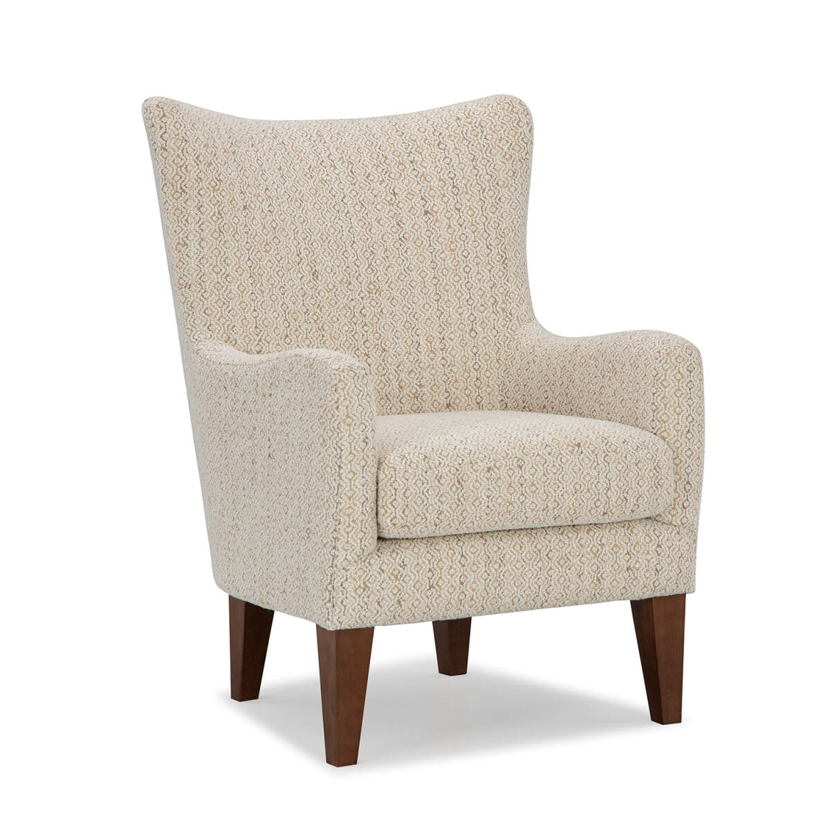 df602975636de5661c3eb553f1db9251 Novae - Transitionally Styled Wing Chair - Dark Walnut - 2080DW - Image 1