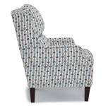 Sulton - Refined Wingback Chair, Tailored For Comfort - Dark Walnut - 4050DW - Image 8