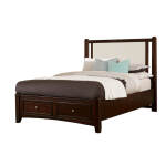 Bonanza Upholstered Storage Bed - Linen - BB27-551-051-050B-502-555