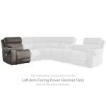 Hoopster Left-Arm Facing Power Recliner - Image 5