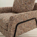 Morely - Modern Styled Chair - BLACK METAL - 1070BM - Image 13