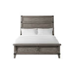 Forge Queen Bed | Brushed Steel - Image 3