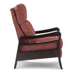 Ryberson - Modern High Leg Recliner - Espresso - FS3L00E - Image 5